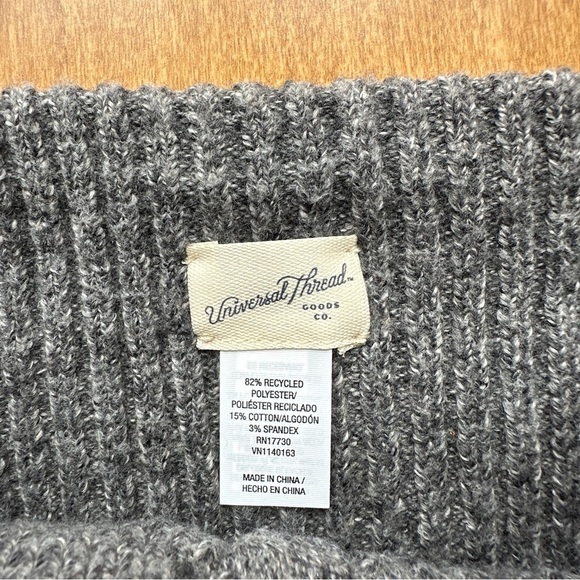 Universal Thread Gray Twist Knit Headband, Winter Outdoor Headband, One Size - Picture 13 of 16